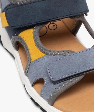 Sandales à brides scratch garçon - Buggy Shoes vue6 - BUGGY - GEMO