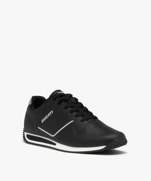 Baskets homme bicolores à lacets – Ducati New Split vue2 - DUCATI - GEMO