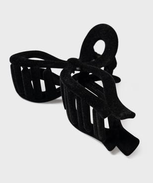 Pince crabe pour les cheveux en forme de noeud vue2 - GEMO (ACCESS) - GEMO