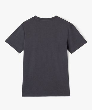 Tee-shirt à manches courtes avec inscription garçon vue4 - GEMO (JUNIOR) - GEMO