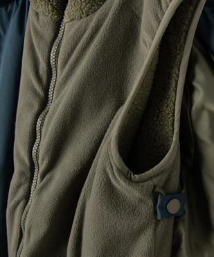Blouson 2-en-1 avec veste polaire sans manches amovible garçon vue2 - GEMO 4G GARCON - GEMO
