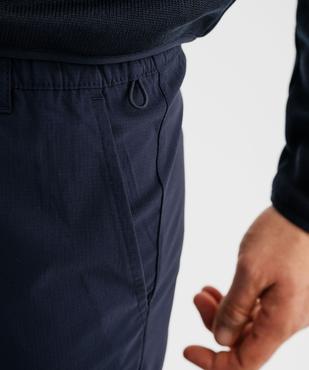 Pantalon en toile parachute avec taille élastique homme - Roadsign vue3 - ROADSIGN D - GEMO