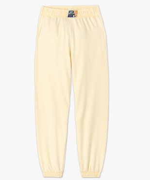 Jogging en molleton fin à taille élastiquée femme - Camps United vue4 - CAMPS - GEMO