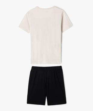 Pyjashort imprimé surf garçon vue3 - GEMO 4G GARCON - GEMO