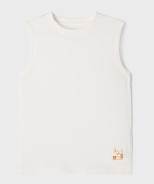 Débardeur en coton avec logo skate garçon vue1 - GEMO (ENFANT) - GEMO