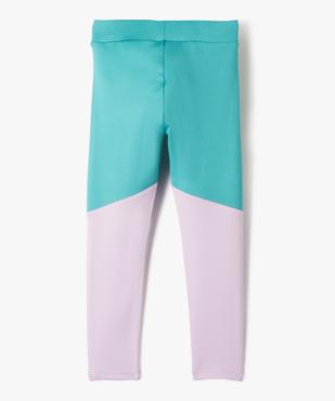 Leggings tricolore spécial sport fille  vue3 - GEMO (ENFANT) - GEMO