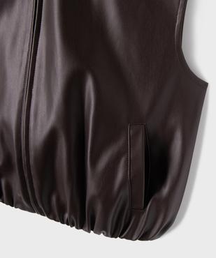 Veste sans manches fille vue2 - GEMO (JUNIOR) - GEMO
