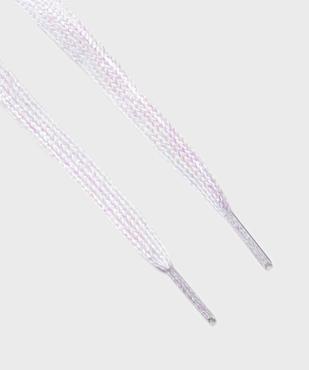 Lacets plats larges aux reflets scintillants vue2 - GEMO (ACCESS) - GEMO