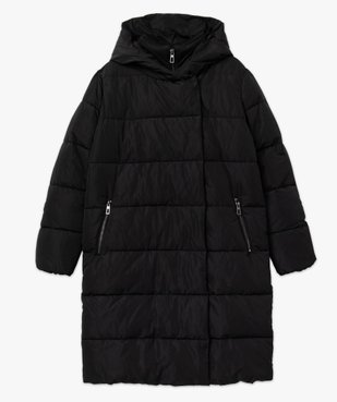 Doudoune longue à capuche femme vue5 - GEMO 4G FEMME - GEMO