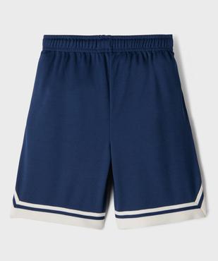 Short de sport aux finitions contrastantes garçon - Camps United vue3 - CAMPS - GEMO