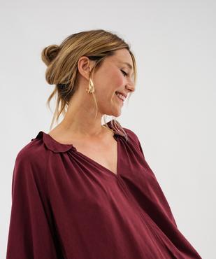 Blouse manches longues ample et fluide femme vue2 - GEMO(FEMME PAP) - GEMO