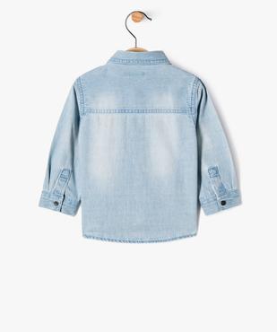 Ensemble 2 pièces chemise et tee-shirt bébé garçon vue6 - GEMO(BEBE DEBT) - GEMO