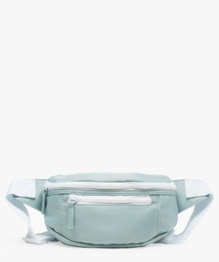 Sac banane femme en toile avec poches zippées vue1 - GEMO (ACCESS) - GEMO