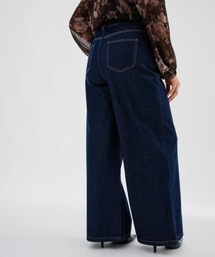 Jean Wide leg femme grande taille vue3 - GEMO 4G GT - GEMO