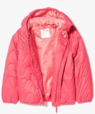 Doudoune légère fille avec capuche vue2 - GEMO (ENFANT) - GEMO