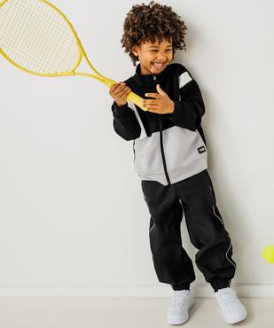 Pantalon de jogging en toile parachute garçon vue4 - GEMO (ENFANT) - GEMO