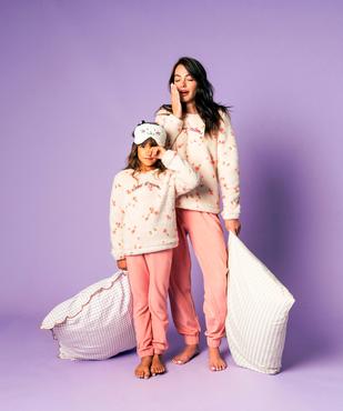 Pyjama maille peluche fille vue6 - GEMO (ENFANT) - GEMO