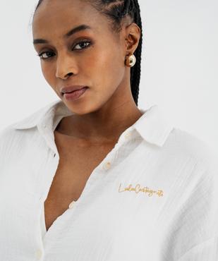 Veste de plage femme - LuluCastagnette  vue5 - LULU CASTAGNETTE GEMO FOR GOOD - GEMO