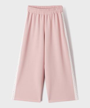 Pantalon de jogging fluide fille vue1 - GEMO (ENFANT) - GEMO