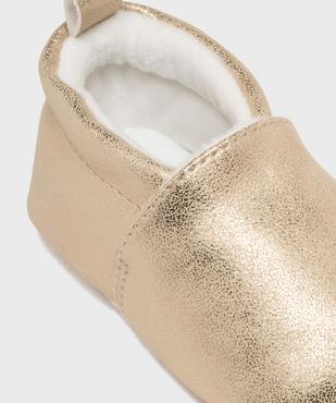 Chaussures de naissance métallisées bébé fille - Little Love vue6 - LITTLE LOVE - GEMO