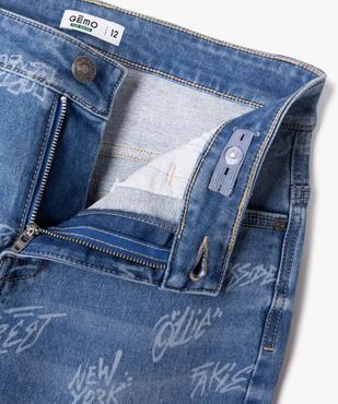 Bermuda coupe Skater taille ajustable garçon vue2 - GEMO 4G GARCON - GEMO