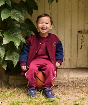 Blouson Teddy à boutons pression bébé garçon LuluCastagnette vue2 - LULUCASTAGNETTE - GEMO