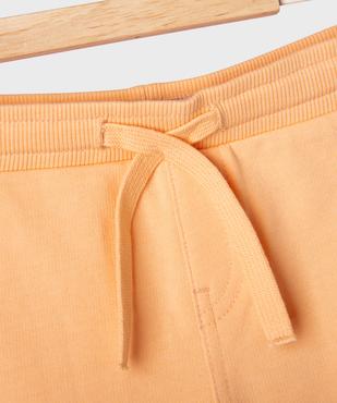 Short en maille avec ceinture ajustable bébé garçon vue5 - GEMO 4G BEBE - GEMO