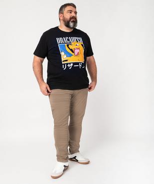 Tee-shirt manches courtes avec motif XXL homme - Pokemon vue7 - POKEMON - GEMO