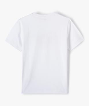 Tee-shirt garçon à manches courtes avec motif vue3 - GEMO (JUNIOR) - GEMO