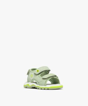 Sandales sport à brides scratch bébé garçon vue2 - BUGGY GEMO FOR GOOD - GEMO