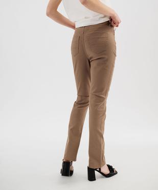Pantalon coupe Regular taille normale femme vue3 - GEMO 4G FEMME - GEMO