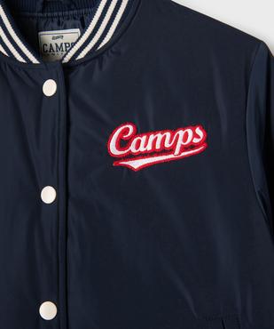 Blouson matelassé esprit bombers fille - Camps United vue3 - CAMPS GEMO FOR GOOD - GEMO