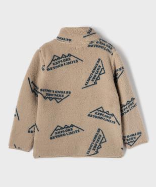 Sweat zippé polaire garçon vue4 - GEMO (ENFANT) - GEMO
