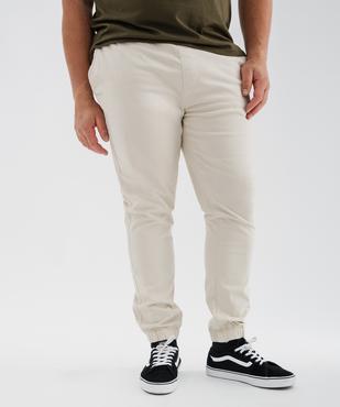 Pantalon jogger homme vue5 - GEMO 4G HOMME - GEMO