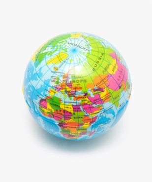Balle anti-stress globe terrestre jouet enfant vue2 - AUTRES MARQUES - GEMO
