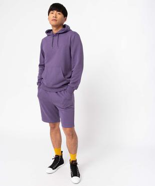 Sweat à capuche non molletonné homme vue5 - GEMO (HOMME) - GEMO