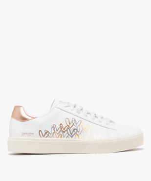 Baskets basses à lacets et détails brillants femme  - Skechers vue1 - SKECHERS - GEMO