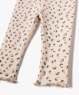 Ensemble 2 pièces sweat et legging bébé fille vue4 - GEMO 4G BEBE - GEMO