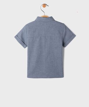Chemise manches courtes bébé garçon - LuluCastagnette vue6 - LULUCASTAGNETTE - GEMO