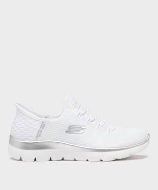 Baskets en mesh faciles à enfiler femme Slip ins Summits - Skechers vue1 - SKECHERS - GEMO