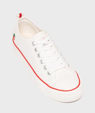 Tennis en toile à semelle épaisse femme - Le temps des cerises vue5 - SHOES BY LTDC - GEMO