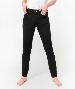 Pantalon coupe Slim taille normale femme vue2 - GEMO 4G FEMME - GEMO