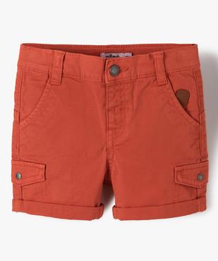 Short bébé garçon extensible look baroudeur vue1 - GEMO(BEBE DEBT) - GEMO