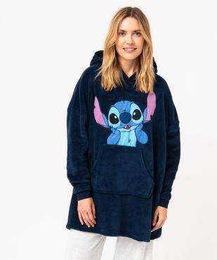 Chemise de nuit XXL à capuche motif Stitch femme - Disney vue2 - LILO & STITCH - GEMO
