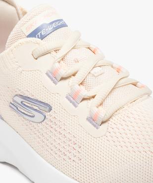 Baskets femme unies légères à lacets - Skechers vue6 - SKECHERS - GEMO