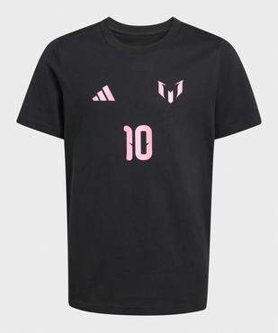 Tee-shirt manches courtes inscription Messi garçon - Adidas vue1 - ADIDAS - GEMO
