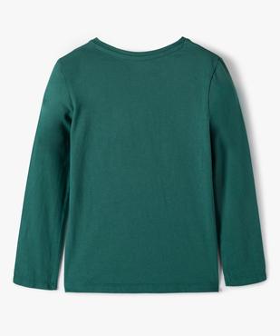 Tee-shirt fille à manches longues avec sequins réversibles vue3 - GEMO 4G FILLE - GEMO