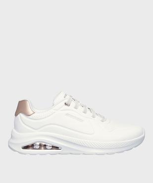 Baskets à lacets élastiques faciles à enfiler femme - Skechers  vue1 - SKECHERS - GEMO