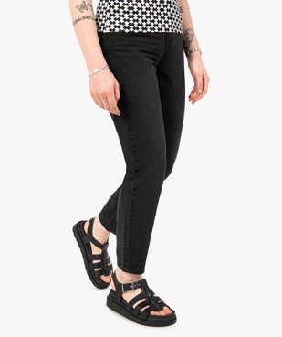 Jean femme coupe mom vue1 - GEMO(FEMME PAP) - GEMO