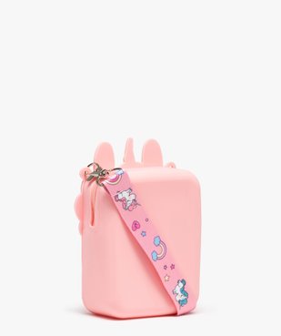 Sac pochette motif licorne avec bandoulière amovible fille vue2 - GEMO (ENFANT) - GEMO